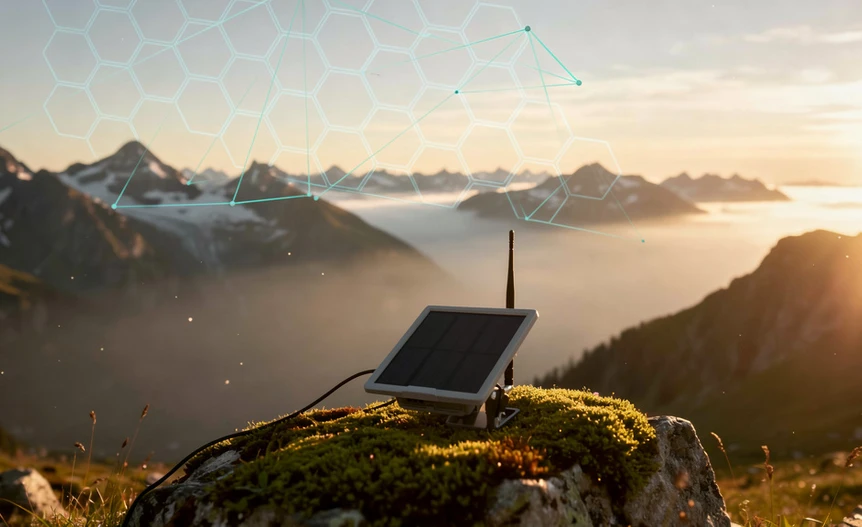 Off-grid LoRa mesh radios for RV travelers and hikers